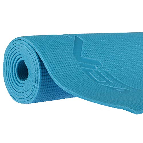 Sport Vida Yoga Antideslizante Fitness Esterilla para Pilates, Espuma PVC, 173 x 61 x 0,4 cm | colchoneta para Camping Tienda