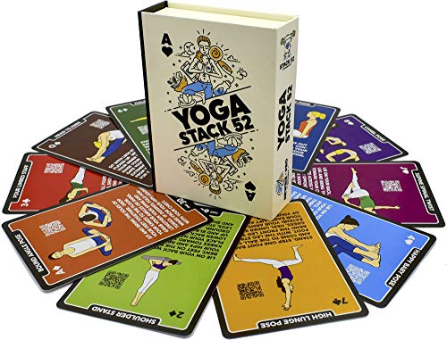 Stack 52 Yoga Tarjetas de Ejercicio