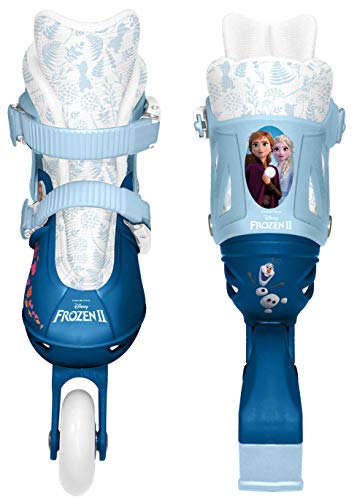 Stamp- Adjustable IN-Line Frozen II Size 30-33 Disney, Color Azul, Talla (RN244302)