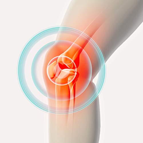 TESMED Knee - 2 electrodos de calidad superior para la rodilla, no necesita gel