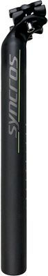 Tija de sillín Syncros RR12 Carbon Layback - Matte Black-Green - 31.6mm, Matte Black-Green