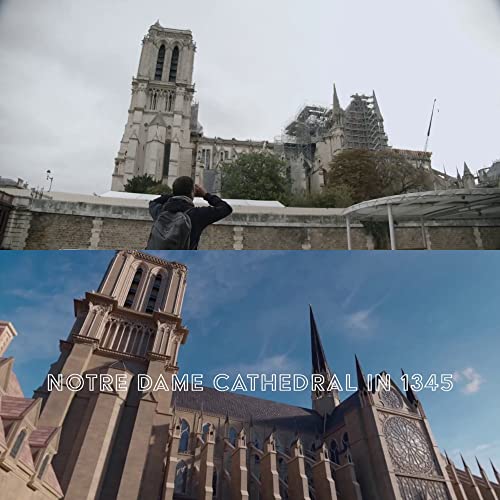 Time Traveler - Gafas de Realidad Virtual Móvil Plegables Viaja al Pasado con la App Visita Notre Dame Louvre y Torre Eiffel Antiguos Panorámicas 360° VR Animadas (Paris Edition 3)