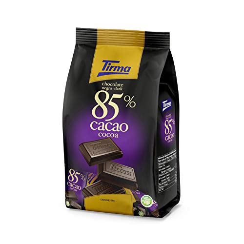 Tirma Chocolate Negro 85% Cacao Mini (14 uds. x 15g) 210g