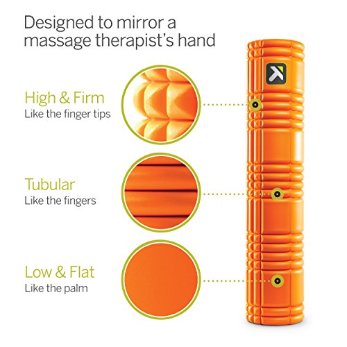 Trigger Point Performance Grid 2.0 Rodillo de Espuma, Unisex, Naranja (Orange), 66 x 14 cm