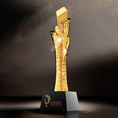 Trofeos, medallas y premios Empleado de la Empresa Empresa Campeonato de Material de Cristal Partido Fútbol Cumpleaños Decoración