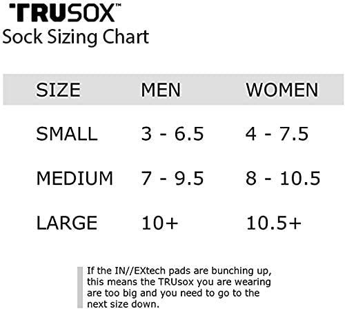 Trusox 3.0 Performance Enhancing Cushion, Calcetines, Black, Talla M