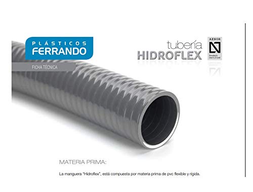 TUBERIA,TUBO FLEXIBLE DE PVC DE 40 mm de diametro exterior