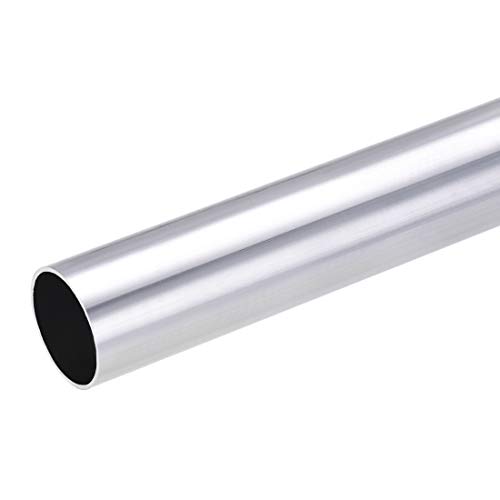 Tubo Redondo de 6063 Aluminio, Tubo de Aluminio, 28mm Diámetro Externo, 26mm Diámetro Interior, 300mm Longitud, Tubos Rectos sin Costuras