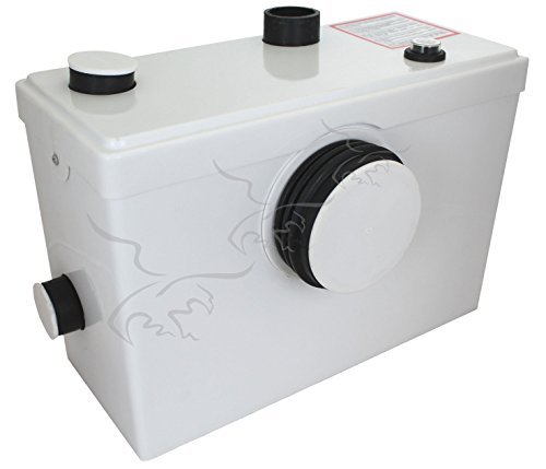 Tuecompra S.L. - Triturador Sanitario WC 600 W - Bomba trituradora para Lavabo, baño o Cocina
