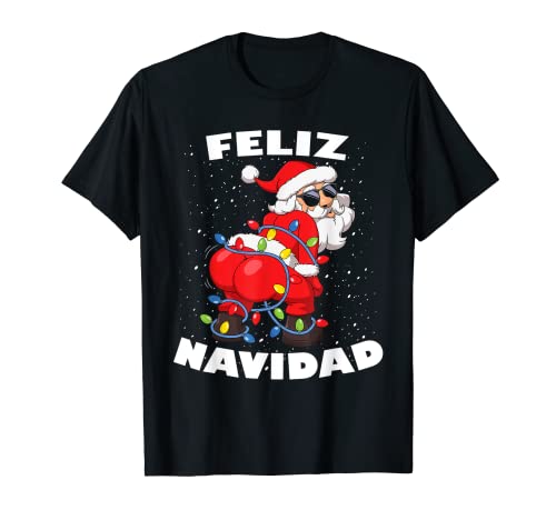Twerking Santa Claus Feliz Navidad Camiseta