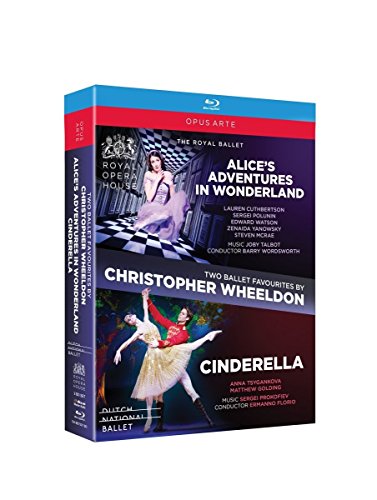 Two Ballet Favourites by Christopher Wheeldon - Alice's Adventures in Wonderland / Cinderella (2011-2012) (2-Blu Ray Box Set) [Blu-ray]