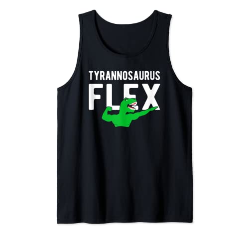 Tyrannosaurus Flex - Culturista T-Rex Camiseta sin Mangas