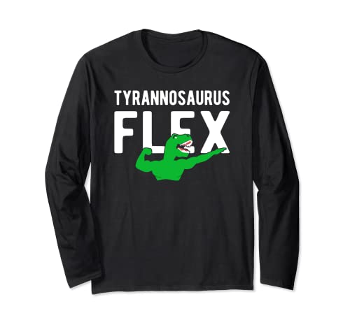 Tyrannosaurus Flex - Culturista T-Rex Manga Larga