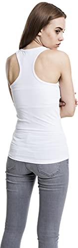 Urban Classics Camiseta de Tirantes para Mujer Deportiva, Blanco (White 220), XL