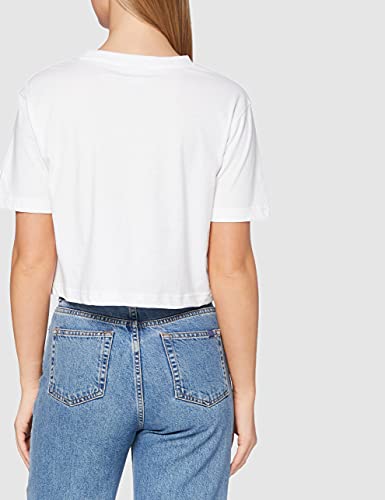 Urban Classics Ladies Short Oversized Tee, Camiseta, para Mujer, Blanco, S