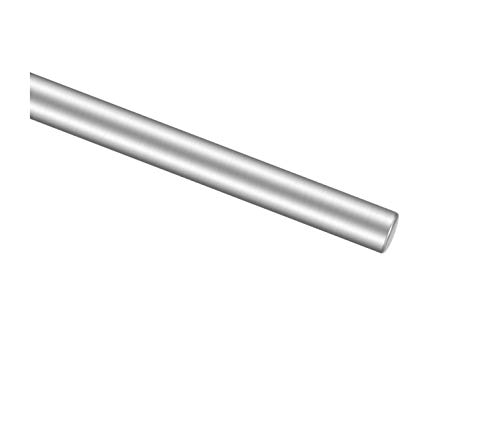 Varilla de acero de 3 mm, 4 mm, 5 mm, 6 mm, 7 mm, 8 mm, 10 mm, 12 mm, 15 mm, 304, barra de barra de acero inoxidable, barras redondas de eje lineal, de 100 mm (color: 5 mm, tamaño: 100 mm)