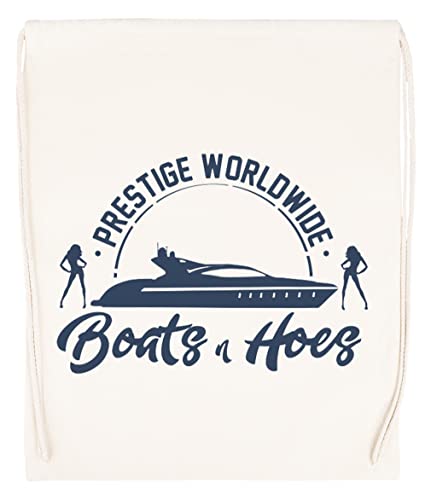 Vendax Prestigio En todo el mundo Barcos y azadas - Barcos Y azadas Beige Bolsa De Gimnasio con Cordón Drawstring Gym Bag Backpack