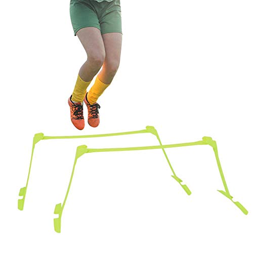 VGEBY1 Obstáculos de Entrenamiento de Velocidad, obstáculo de fútbol Ajustable para Entrenamiento de Agilidad de Velocidad de fútbol