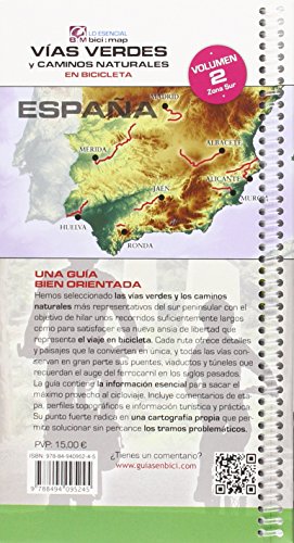 Vías Verdes y caminos naturales: Rutas señalizadas en bicicleta-Volumen 2 (zona sur): 9 (bici:map)
