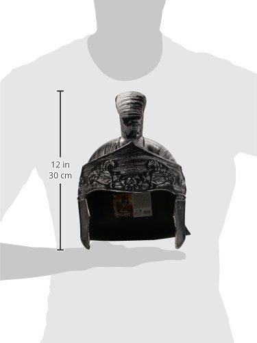 Video Delta Casco romano Sombrero Headware Accesorio para históricos antiguos griegos y romanos Fancy Dress Up Disfraces y Trajes