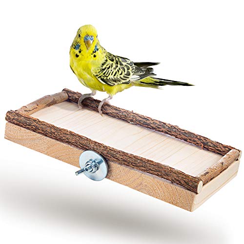 Vogelgaleria Plataforma para pájaros, Accesorio Ideal para Jaula de pájaros
