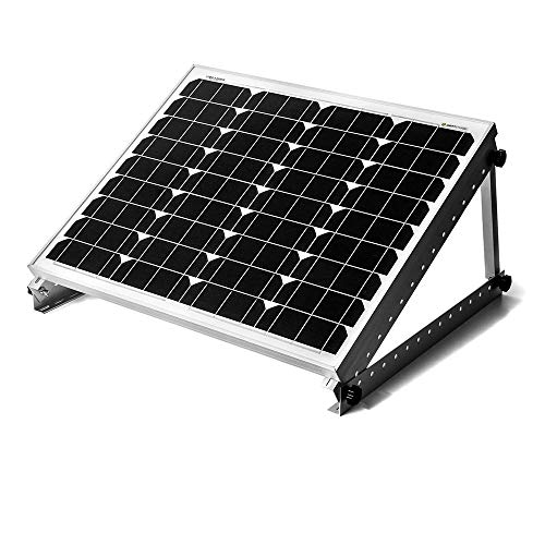 WATTSTUNDE Soporte para módulo solar de hasta 60 cm, de aluminio para pared y techo (HST5)