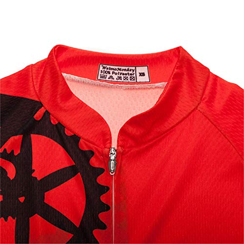 weimostar Ciclismo Jersey Mujeres Manga Corta Camisetas Equipo Bicicletas Chaqueta Montaña Ciclismo Ropa Tops Apretado