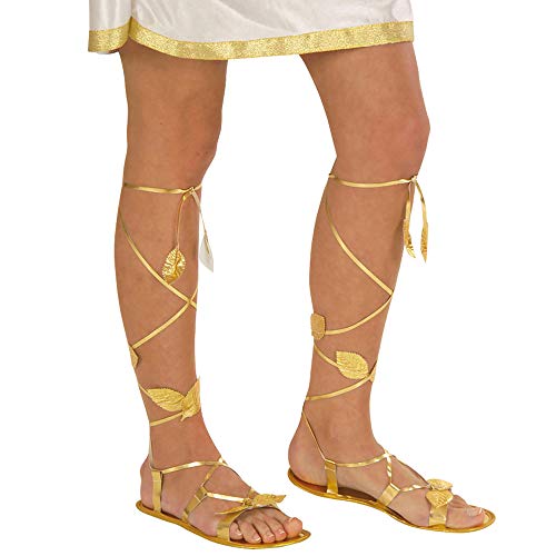 Widmann- Sandalias estilo romano, color dorado