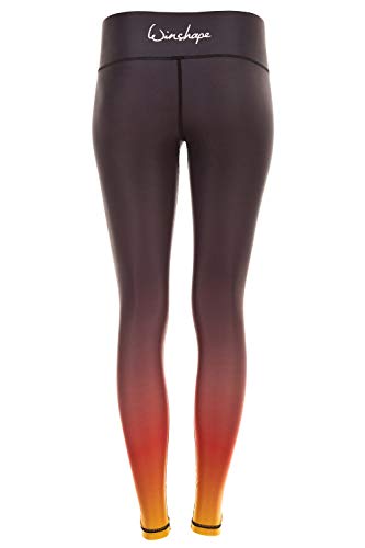 Winshape Damen Functional Power Shape Tights Leggings AEL102, Earth, Slim Style, Fitness Freizeit Sport Yoga Workout, Mujer, Tierra, XX-Large