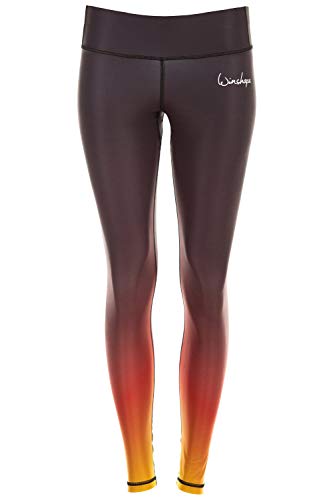 Winshape Damen Functional Power Shape Tights Leggings AEL102, Earth, Slim Style, Fitness Freizeit Sport Yoga Workout, Mujer, Tierra, XX-Large