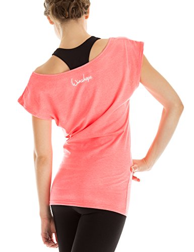 Winshape WTR12 – Camiseta para Baile y Fitness, para Mujer, Todo el año, Mujer, Color Coral neón, tamaño Small