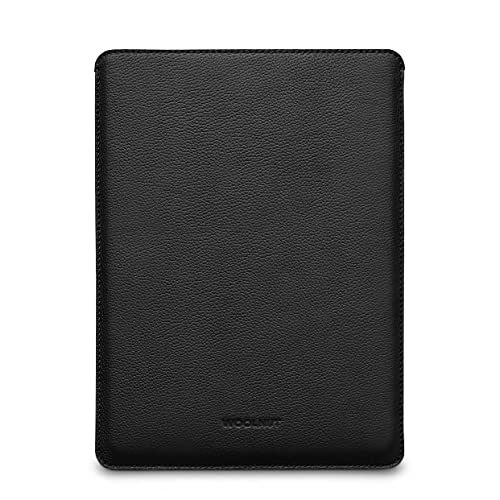 Woolnut Funda de Cuero MacBook 12 - Negro