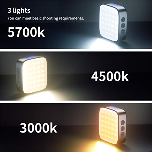 WUBEN F5 Lámpara de camping LED Recargable, 5700K 4500K 3000K regulable, función de banco de energía, linterna de camping multifunción
