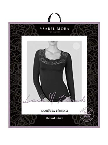 YSABEL MORA 7026-70005-MARINO-S - Camiseta TERMICA Manga Larga Mujer Color: Marino Talla: S