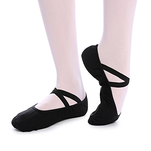 Zapatillas de Ballet para niñas Media Punta Split Plana Zapatos de Ballet Diferentes tamaños para niños y Adultos