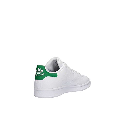 adidas Originals Stan Smith, Zapatillas, Blanco (Footwear White/Footwear White/Green 0), 38 2/3 EU