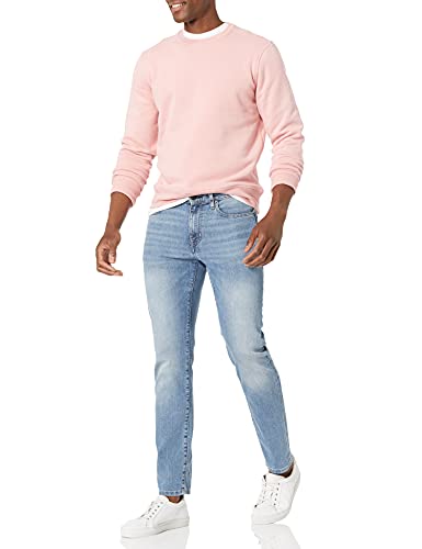 Amazon Essentials Crewneck Fleece Sweatshirt Sudadera, Rosa (Pink), X-Large