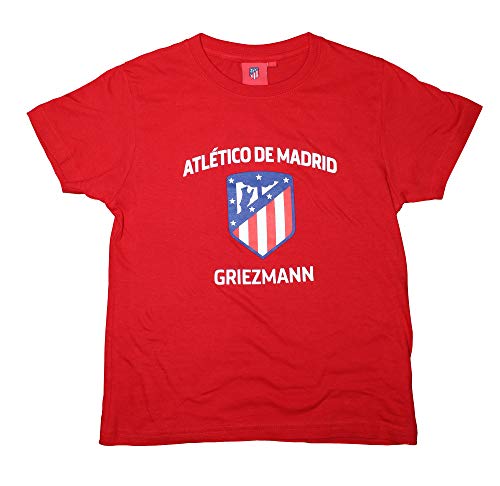 Atlético de Madrid Camiseta Infantil Team - Rojo - Griezmann - 7 (12 años)