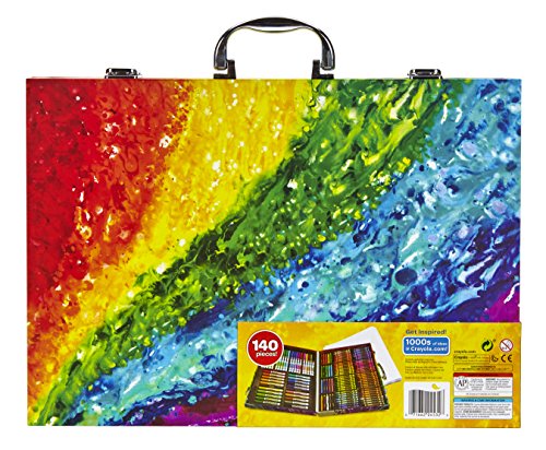 Crayola Inspiration art case - Kit de manualidades para niños (Lápiz de color, Lápiz, Rotulador), 140 piezas , Modelos/colores Surtidos, 1 Unidad