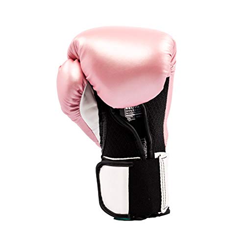 Everlast Prostyle Glove Box Equipment, Color Rosa y Blanco, 28 oz