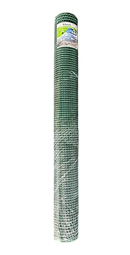flonatur Malla de plastico para Balcones y terrazas, Verde 1x5, Malla Rejilla cerramientos Diferentes Medidas, Ancho del Cuadro 1x1 cms, Peso 300gr/m2.