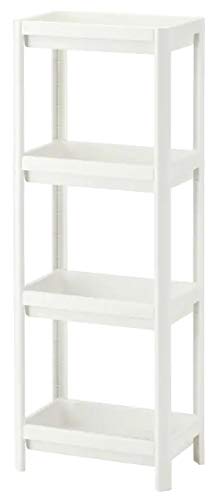 Ikea Unidad de estantería, Blanco, 4 Niveles, 403.078.66