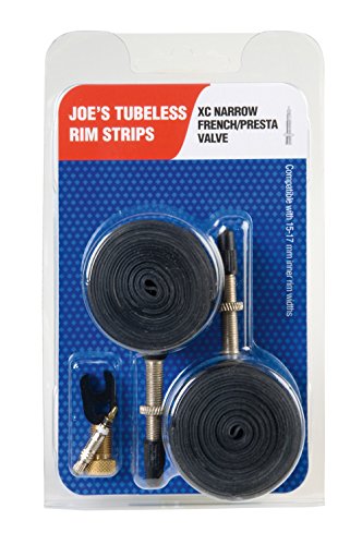 Joe's Flats Kit Convertidor A Rueda Tubeless, Unisex Adulto, Negro, 15-19 mm