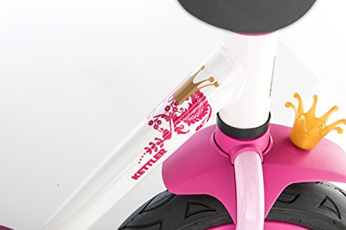 'Kettler Rueda de"Spirit Air Princess 2.0 – Color: Rosa – Neumáticos tamaño: 12,5 pulgadas, a partir de 2 años – 13016 – Rueda para niña – Altura ajustable – Número de Artículo: 0t04040 – 0040