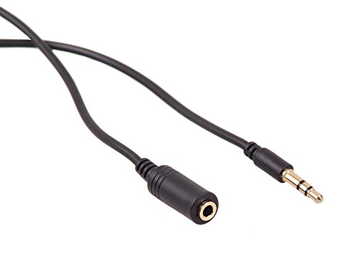 Maclean - Cable de Audio estéreo Alargador Mini Jack 3.5mm (Macho/Hembra) Longitud de 1m a 15m (15m)