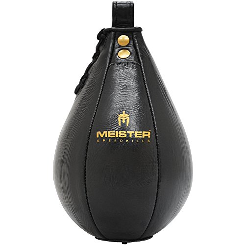 Meister SpeedKills - Bolsa de piel con bolsa de látex ligera, color negro, tamaño mediano (24 x 15 cm)