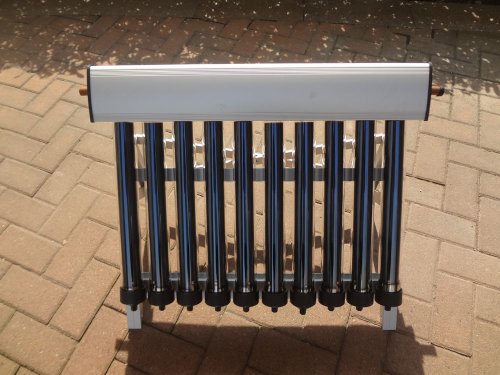 MISOL MISOL 10 tubos de vacío, colector solar del calentador solar de agua caliente, tubos de vacío