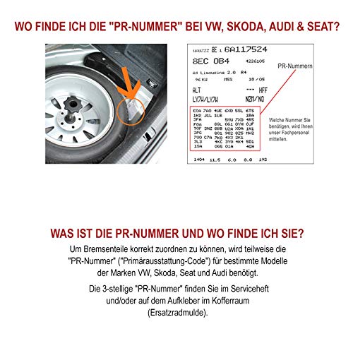 Nb Parts Germany 10038208 - Juego de frenos delanteros, discos de freno y pastillas de freno de 288 mm de diámetro