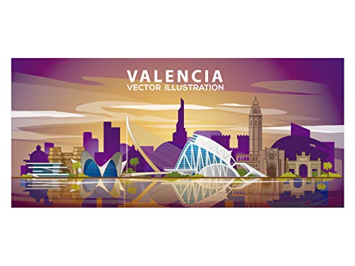 Oedim Alfombra Valencia para Habitaciones PVC | 95 x 165 cm | Moqueta PVC | Suelo vinílico | Decoración del Hogar | Suelo Sintasol |