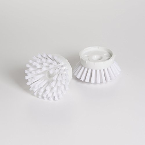 OXO Good Grips Recambios para cepillo con dispensador de jabón para fregar platos, sartenes y ollas, kit de 2 piezas